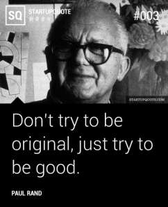 Paul Rand (Startup quote)