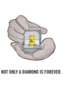 Not only diamond is forever (nuclear)
